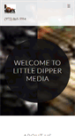 Mobile Screenshot of littledippermedia.com